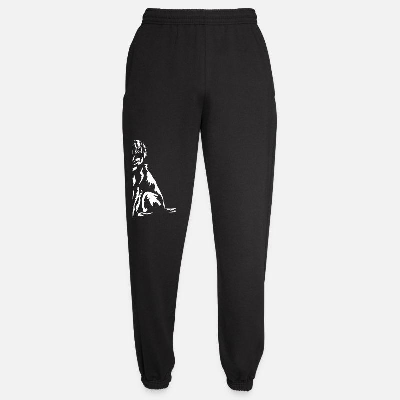 Setter irlandais « Black Edition » - Pantalon de jogging unisexe - noir