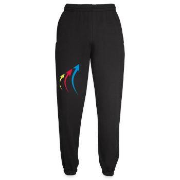 pfeile formen symbole - Unisex Jogginghose - Schwarz - Vorne - AI Model Female 172 light (172cm)