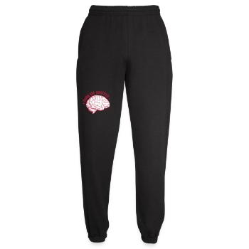Je crois que tu as laissé tomber ton humour sarcastique, c’est le cerveau - Pantalon de jogging unisexe - noir - Devant - AI Model Female 172 light (172cm)