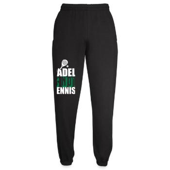 Padel_Is_Not_Tennis - Unisex Joggers - black - Front - AI Model Female 172 light (172cm)