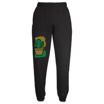 Cactus - Pantalon de jogging unisexe - noir - Devant - AI Model Female 172 light (172cm)