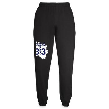 Gironde 33 - Unisex Jogginghose - Schwarz - Vorne - AI Model Female 172 light (172cm)