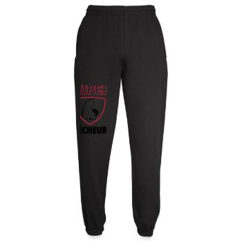Super pêcheur, fête des pères, noël - Pantalon de jogging unisexe - noir - Devant - AI Model Female 172 light (172cm)
