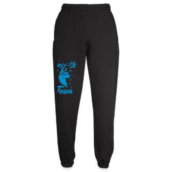 Après Ski Lama Team - Unisex Jogginghose - Schwarz - Vorne - AI Model Female 172 light (172cm)