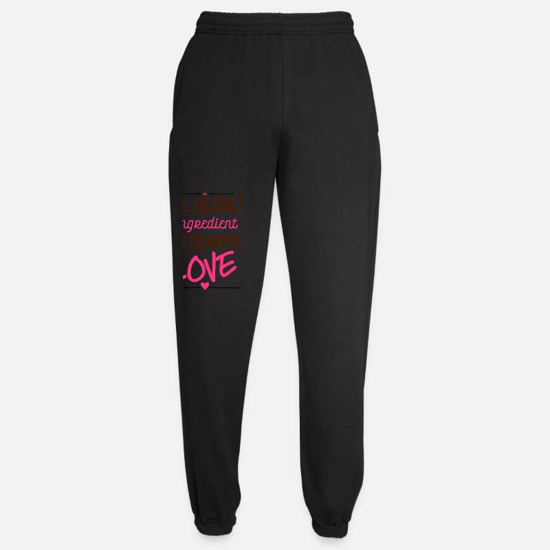 Secret Ingredient Love - Unisex Joggers - black