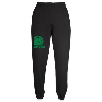 Racing Team Speedometer Graphics - Unisex Joggers - black - Front - AI Model Female 172 light (172cm)
