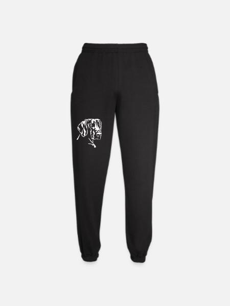 Weimaraner Head "Black Edition" - Unisex Joggers - black
