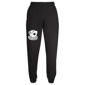 Victoire au poker - Pantalon de jogging unisexe - noir - Devant - AI Model Female 172 light (172cm)