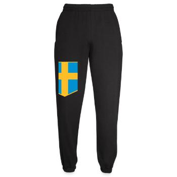 Suède - Pantalon de jogging unisexe - noir - Devant - AI Model Female 172 light (172cm)