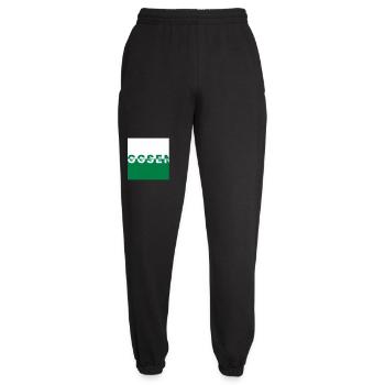 Saggsen / Sachsen - Unisex Jogginghose - Schwarz - Vorne - AI Model Female 172 light (172cm)