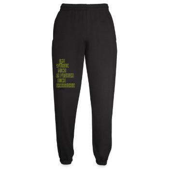 Ich Würde Mich Gern Freuen Wiedersehen - Unisex Jogginghose - Schwarz - Vorne - AI Model Female 172 light (172cm)
