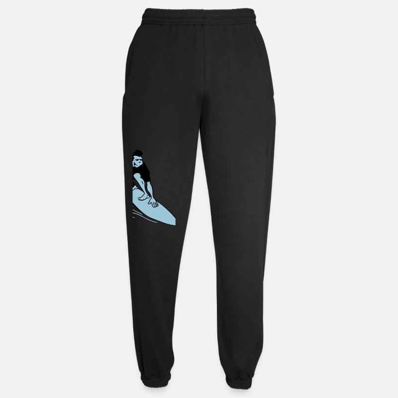 Surfer - Unisex Jogginghose - Schwarz