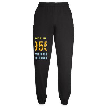 1955 - Unisex Joggers - black - Front - AI Model Female 172 light (172cm)