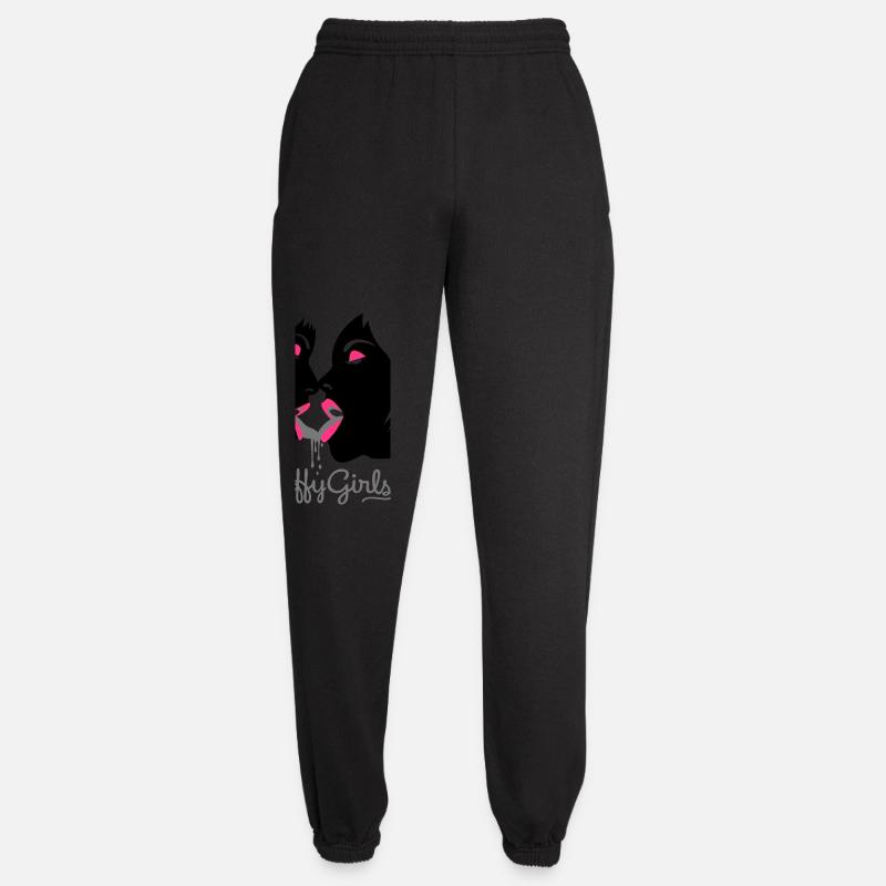 fluffy girls - Unisex Jogginghose - Schwarz