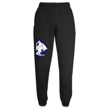 Ski Sport Silhouette Mountains - Unisex Joggers - black - Front - AI Model Female 172 light (172cm)