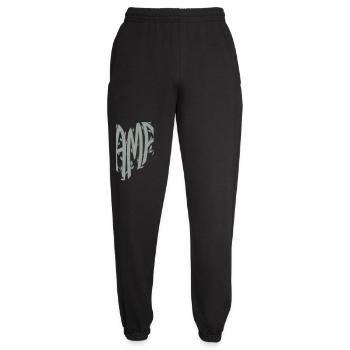 Font nature du cœur de maman - Pantalon de jogging unisexe - noir - Devant - AI Model Female 172 light (172cm)