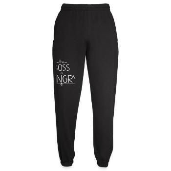 baby ist hungrig - Unisex Jogginghose - Schwarz - Vorne - AI Model Female 172 light (172cm)
