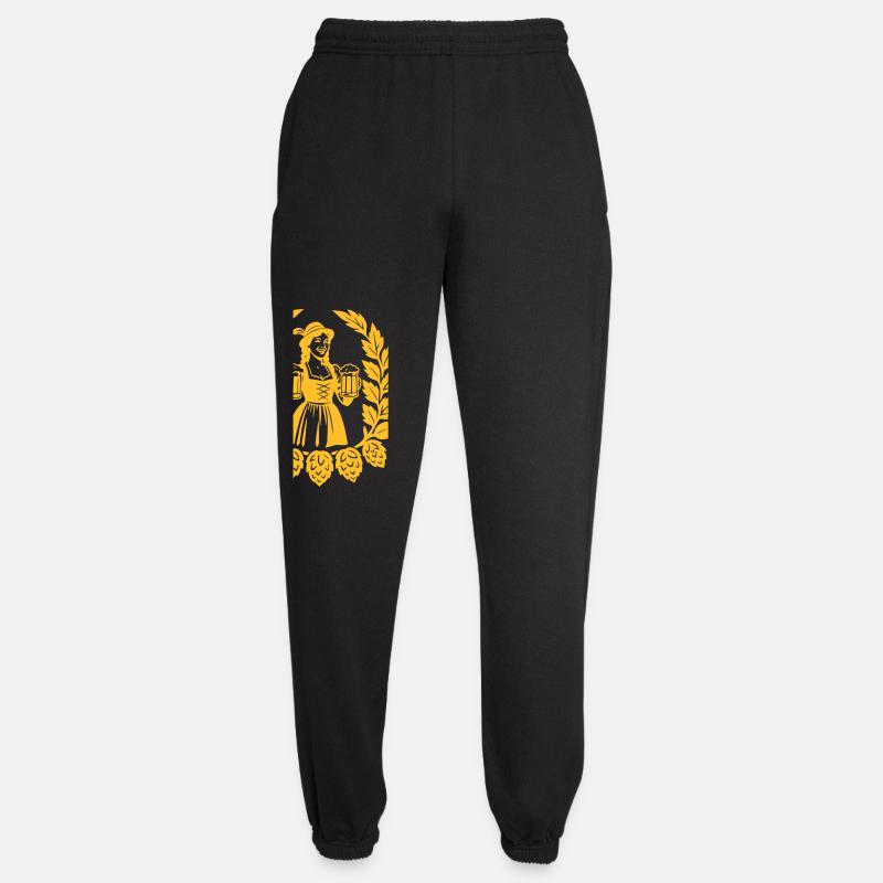 Bier Mädchen - Unisex Jogginghose - Schwarz