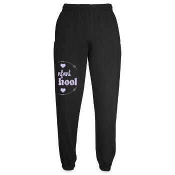 Kids Infant School - Great Britain - Unisex Joggers - black - Front - AI Model Female 172 light (172cm)