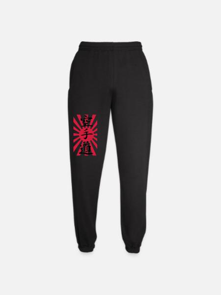 Karate Japan Flag - Unisex Joggers - black