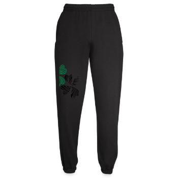 Trèfles, bonheur - Pantalon de jogging unisexe - noir - Devant - AI Model Female 172 light (172cm)