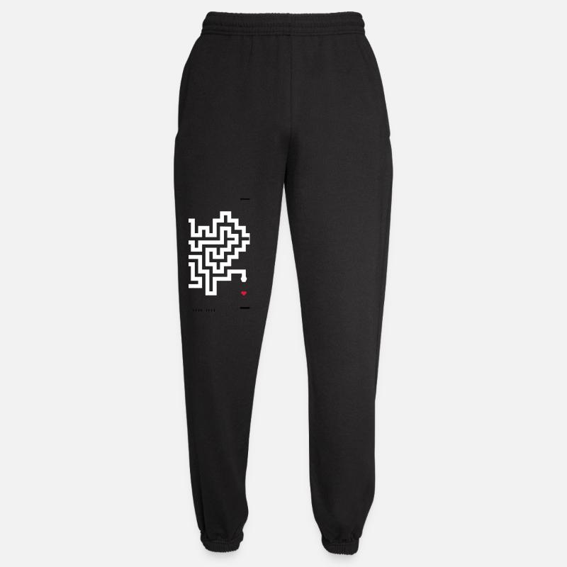Retro snake - Unisex Joggers - black