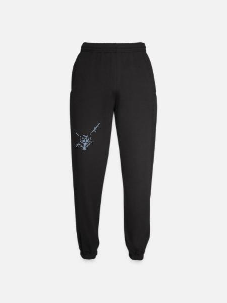 Eule - Unisex Jogginghose - Schwarz