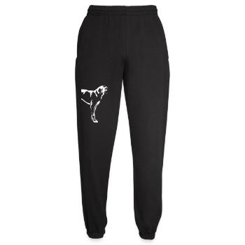Kangal "Black Edition" - Unisex Jogginghose - Schwarz - Vorne - AI Model Female 172 light (172cm)