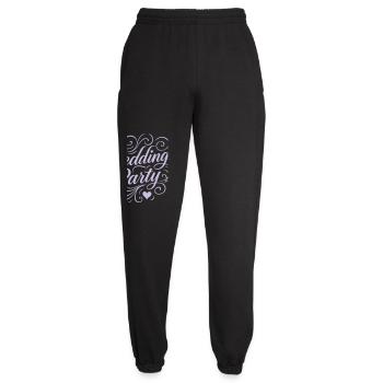 Wedding Party Wedding Party - Unisex Joggers - black - Front - AI Model Female 172 light (172cm)