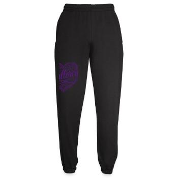 Mallorca Herz - Unisex Jogginghose - Schwarz - Vorne - AI Model Female 172 light (172cm)