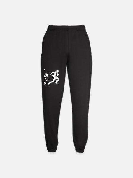 Run Away From Dog - Unisex Joggers - black