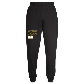 Pendule de Jeu d'Échecs Stratégie Longue Partie - Pantalon de jogging unisexe - noir - Devant - AI Model Female 172 light (172cm)