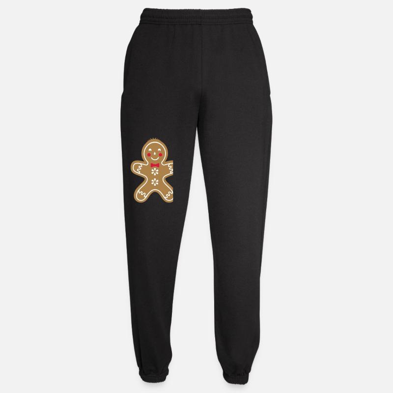leckerer lustiger Lebkuchenmann - Unisex Jogginghose - Schwarz