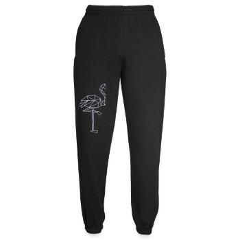 flamingo - Unisex Jogginghose - Schwarz - Vorne - AI Model Female 172 light (172cm)