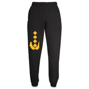General Dienstgrad - Unisex Jogginghose - Schwarz - Vorne - AI Model Female 172 light (172cm)