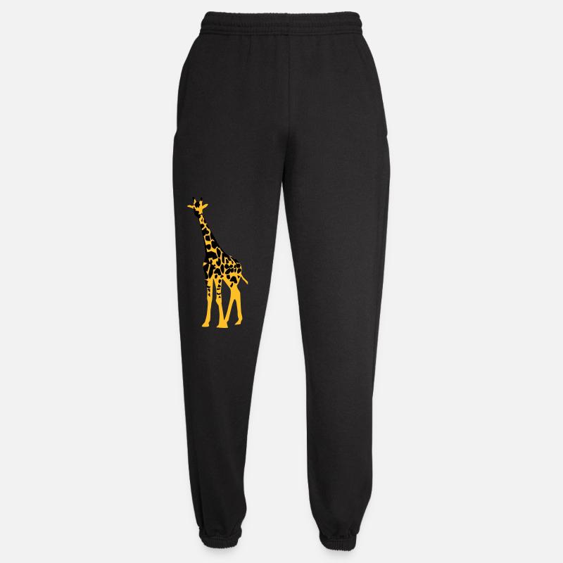 Giraffe - Unisex Jogginghose - Schwarz