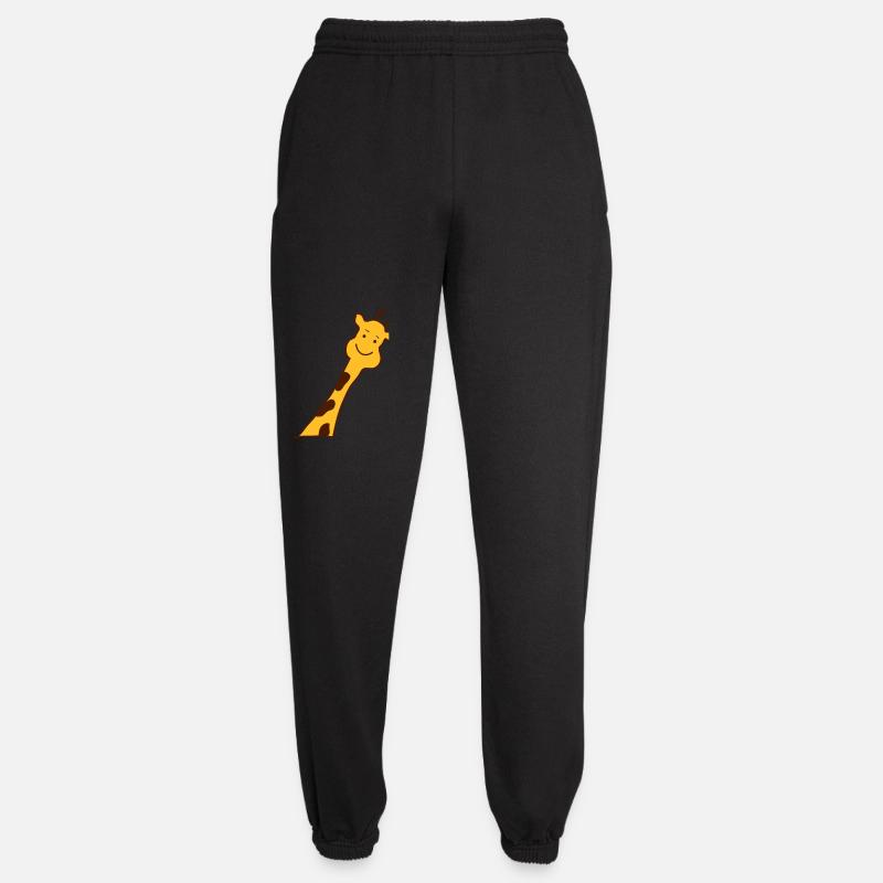 giraffe - Unisex Jogginghose - Schwarz