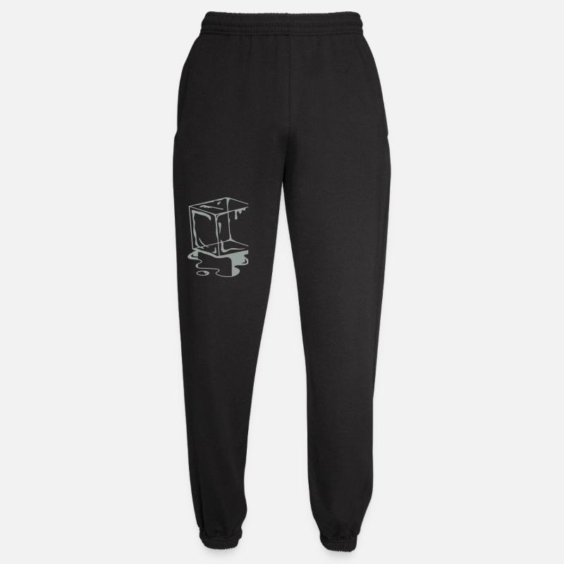 A melting ice Cube - Unisex Joggers - black