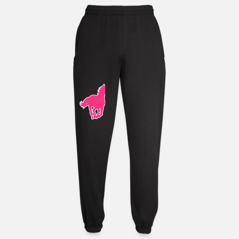 Un cheval - Pantalon de jogging unisexe - noir