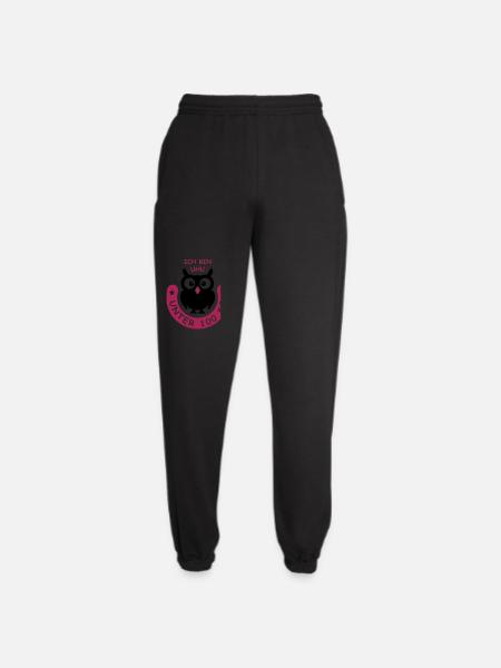 UHU unter hundert Kilo - Unisex Jogginghose - Schwarz