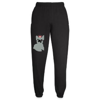 dog - Unisex Joggers - black - Front - AI Model Female 172 light (172cm)