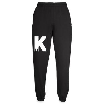 Ville avec K - Pantalon de jogging unisexe - noir - Devant - AI Model Female 172 light (172cm)