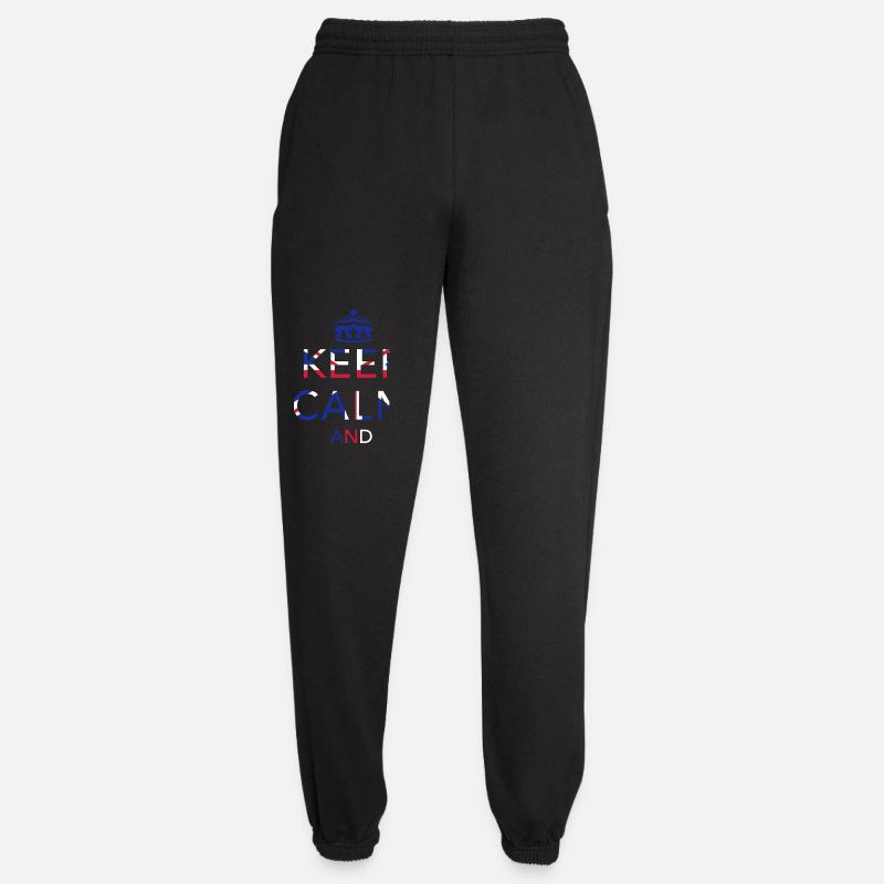 Keep calm ... Union Jack - Unisex Joggers - black
