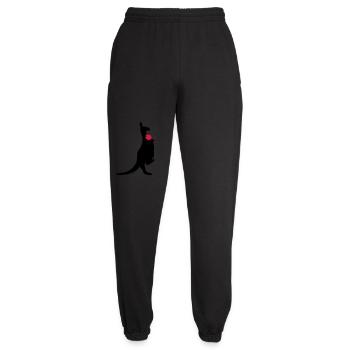 kangaroo - Unisex Joggers - black - Front - AI Model Female 172 light (172cm)