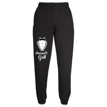 Lustiges T-Shirt zum Grillen für Männer - Unisex Jogginghose - Schwarz - Vorne - AI Model Female 172 light (172cm)