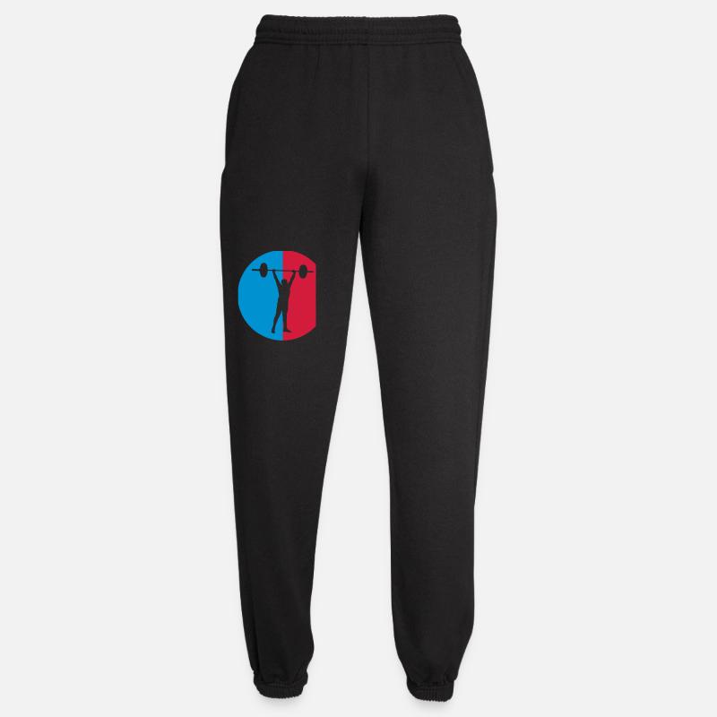 Strength training / Krafttraining / Musculation - Pantalon de jogging unisexe - noir