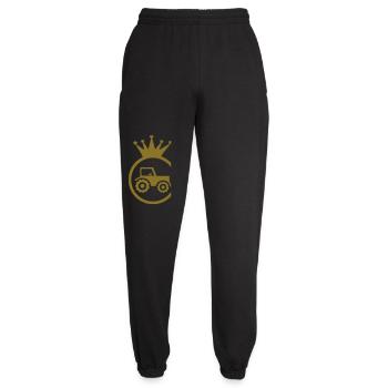 Farming / Landwirtschaft / Agriculture - Unisex Jogginghose - Schwarz - Vorne - AI Model Female 172 light (172cm)