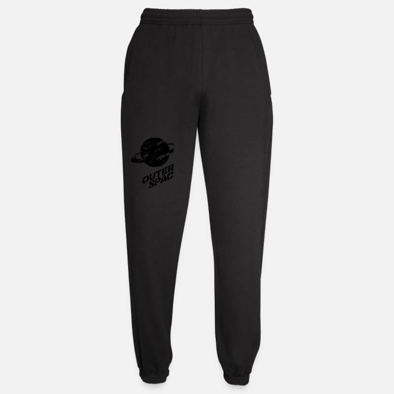 outer space - Unisex Joggers - black