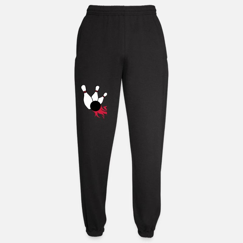 kegeln bowling - Unisex Jogginghose - Schwarz