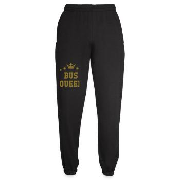 Bus / Busfahrer / Arbeit / Job - Unisex Jogginghose - Schwarz - Vorne - AI Model Female 172 light (172cm)